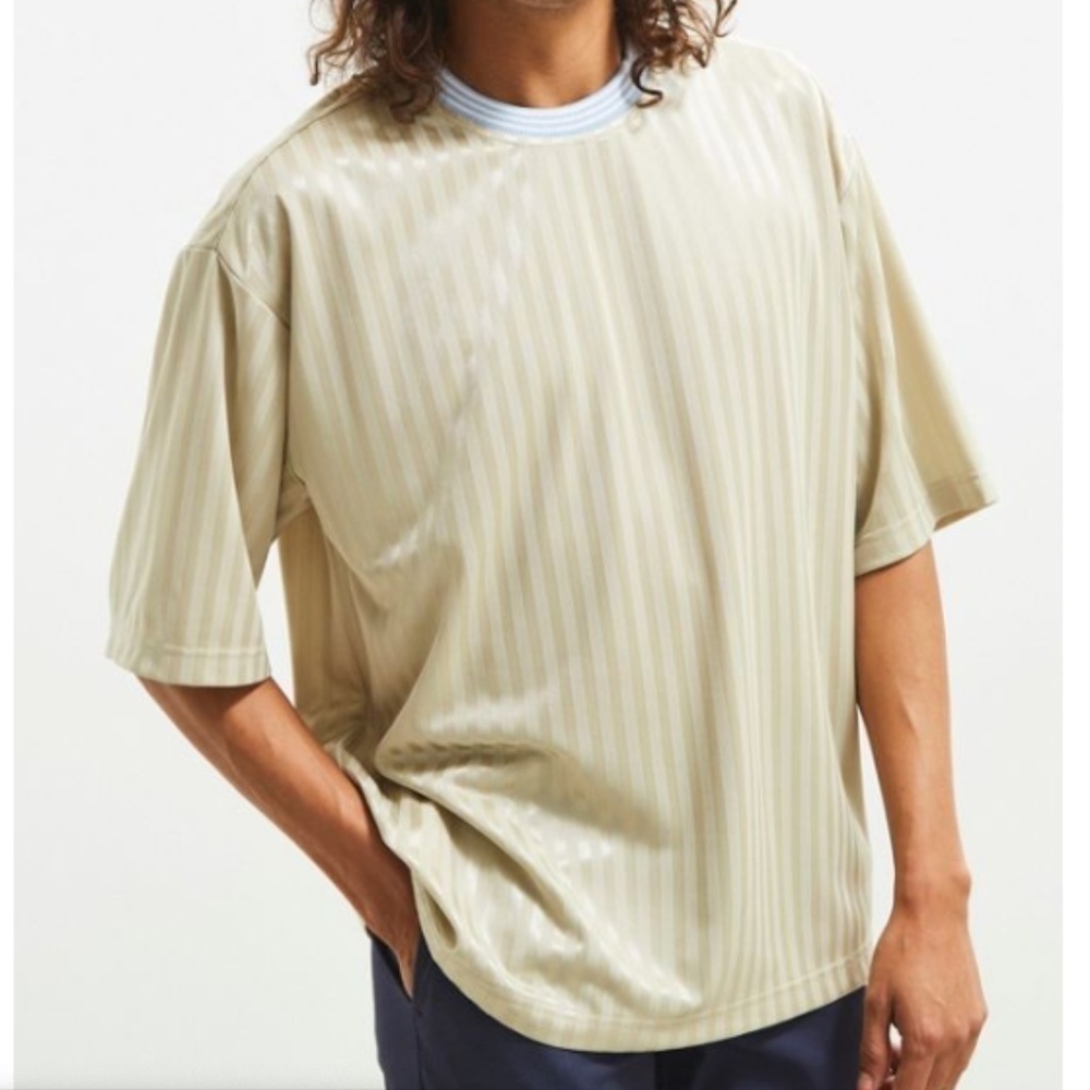 Urban Outfitters Vertical Striped Jersey Tee